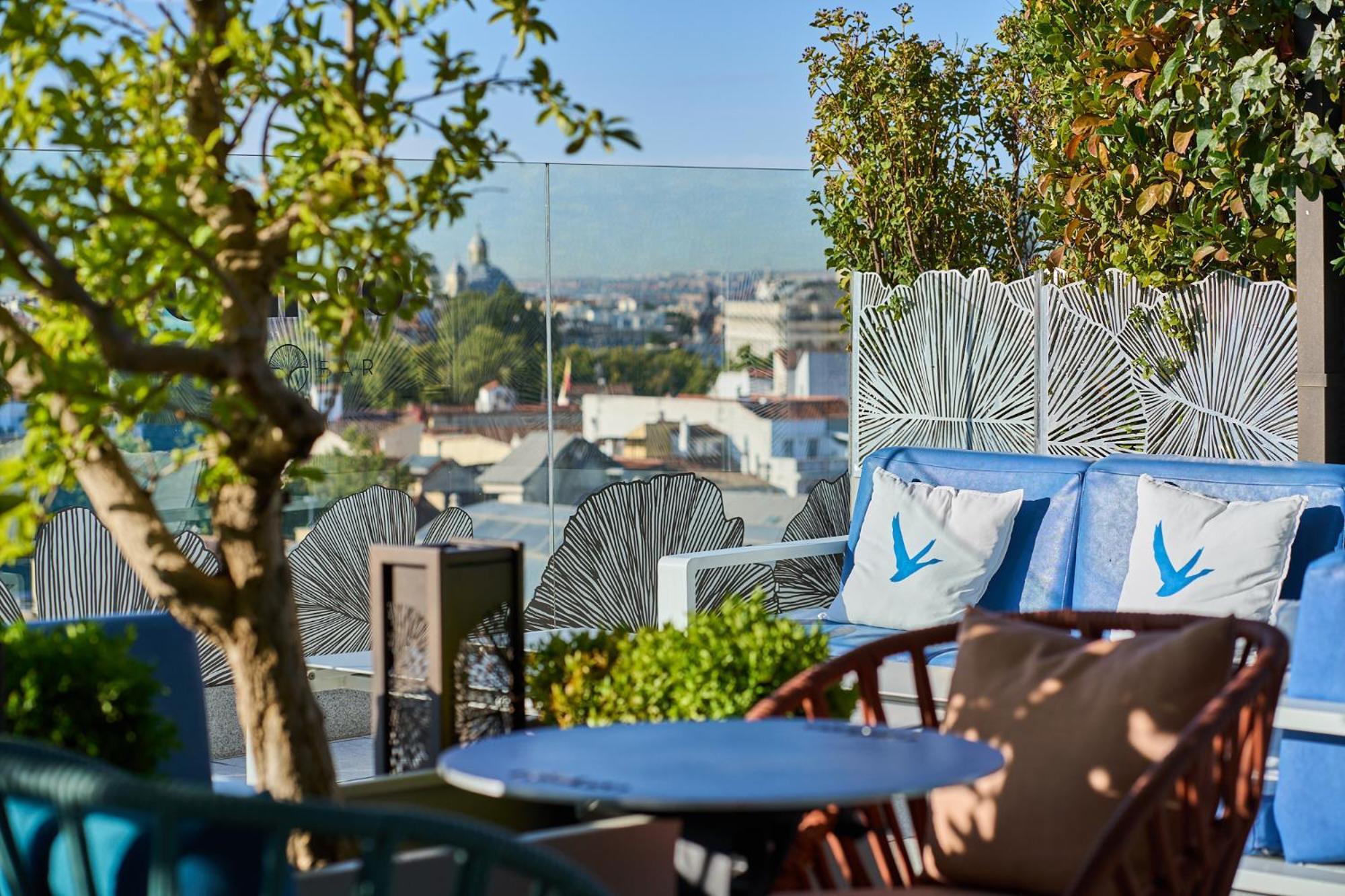 Vp Plaza Espana Design Madrid Luaran gambar The rooftop terrace