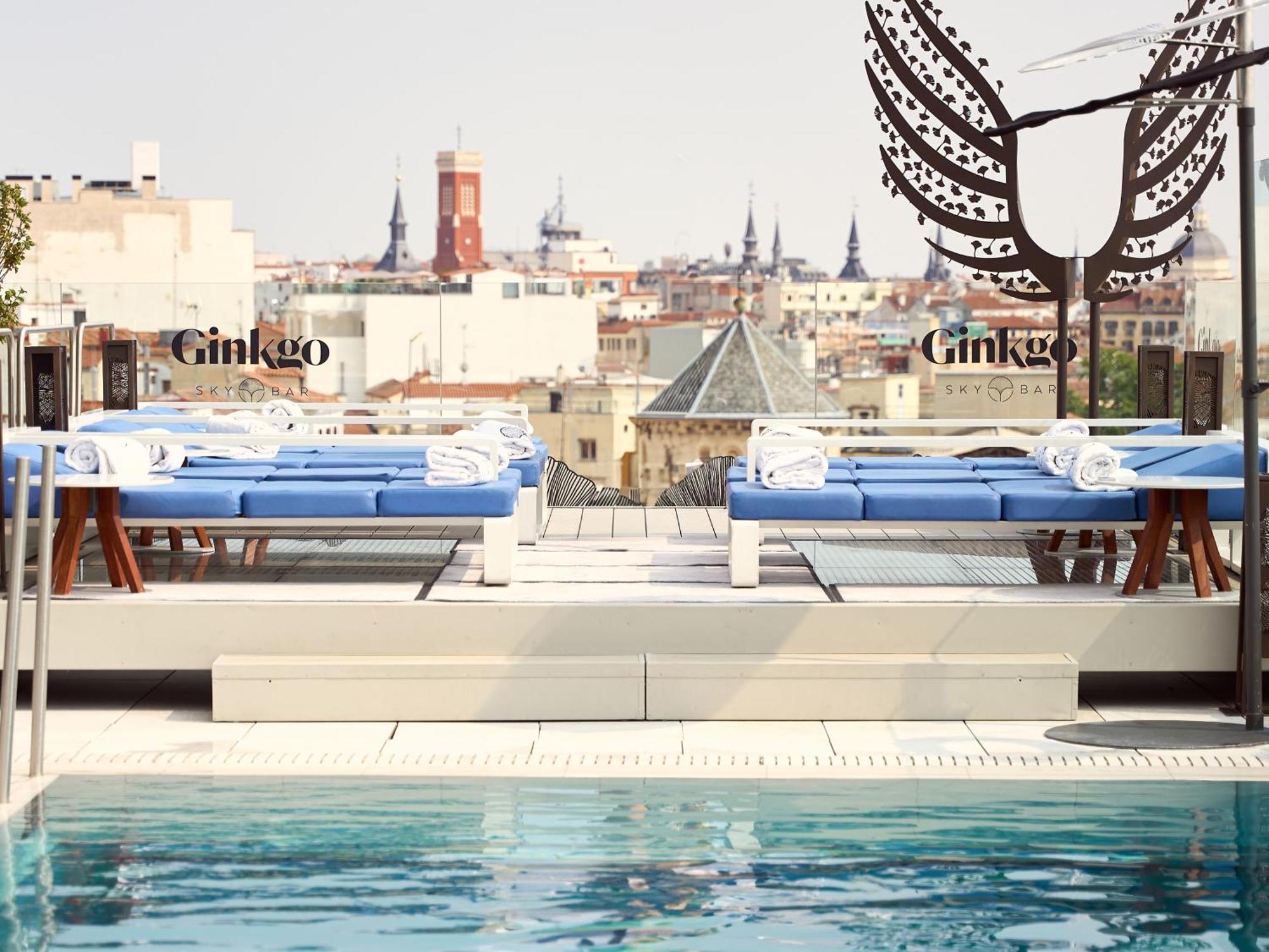 Vp Plaza Espana Design Madrid Luaran gambar The pool at the hotel